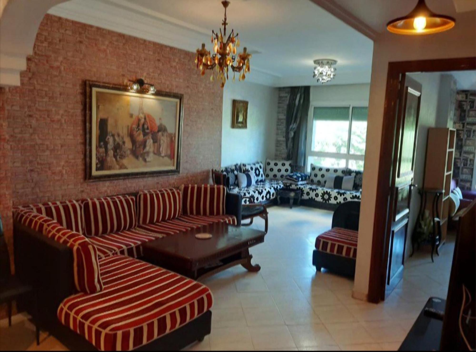 Stay Here, Nice Apartment With Garden View In Center, 1 Min Walk From Beach El Jadida Luaran gambar